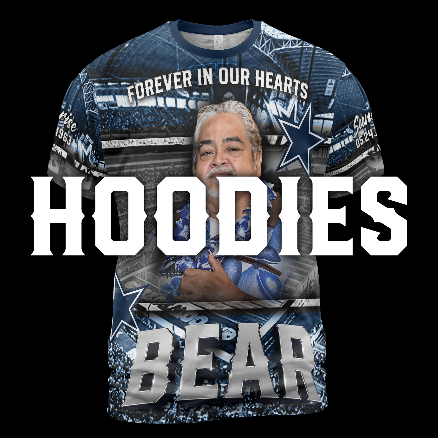 BEAR Memorial Hoodie **READ DESCRIPTION**