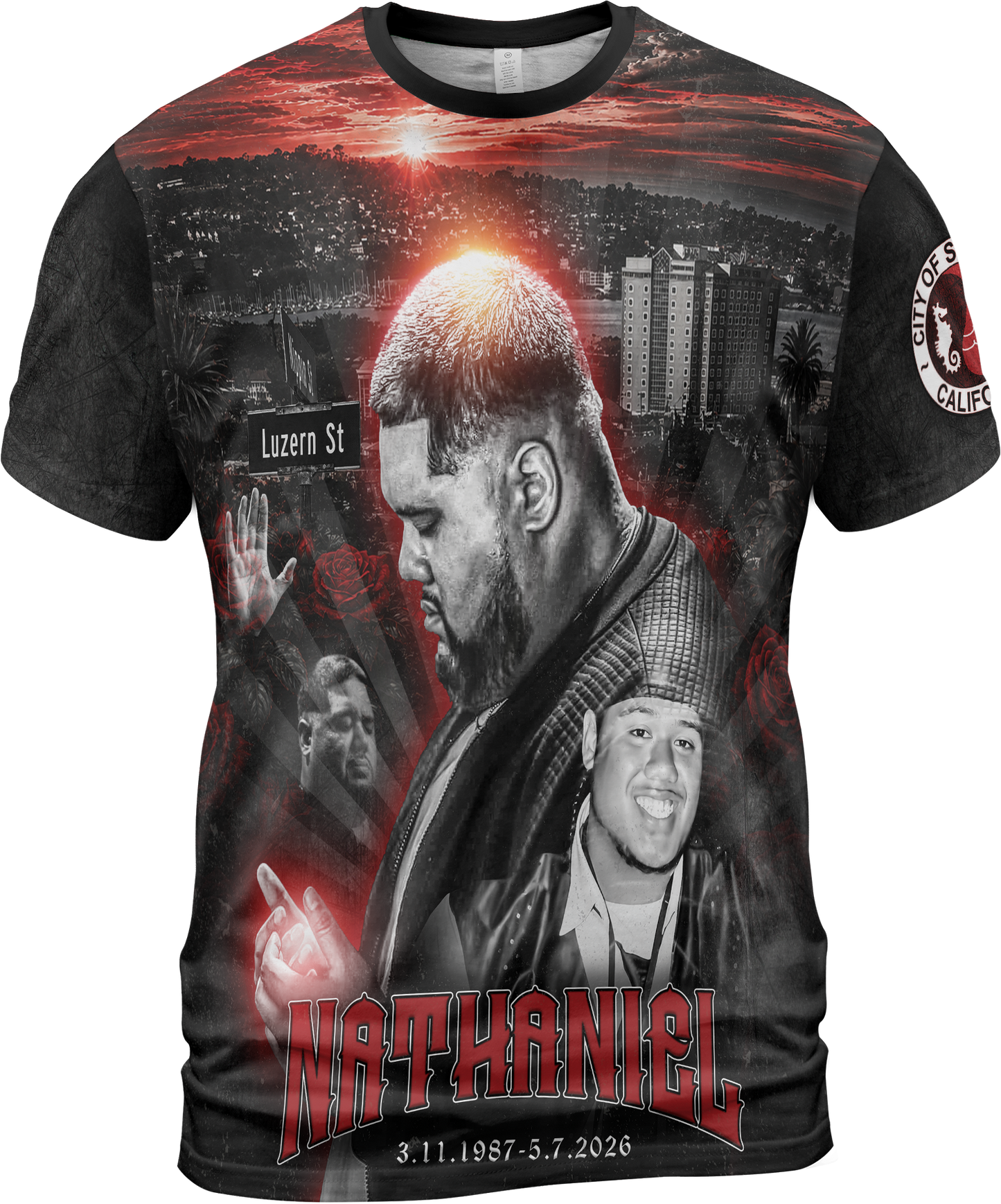Nathaniel Memorial Shirt **READ DESCRIPTION FOR ORDER INFO**