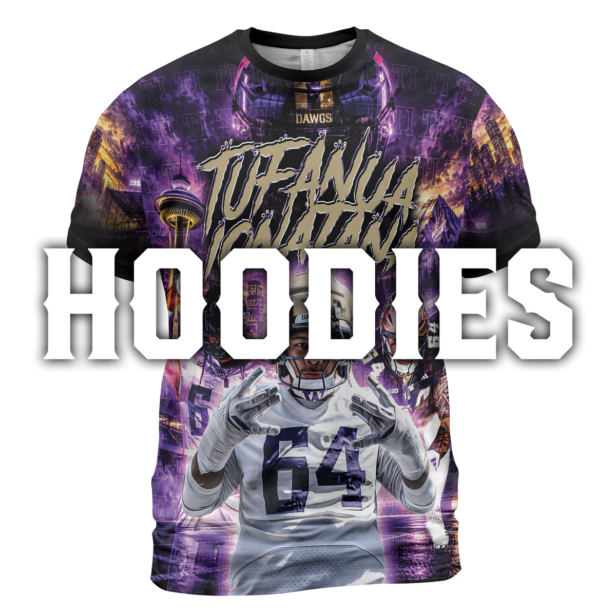 TI (UW) Hoodies