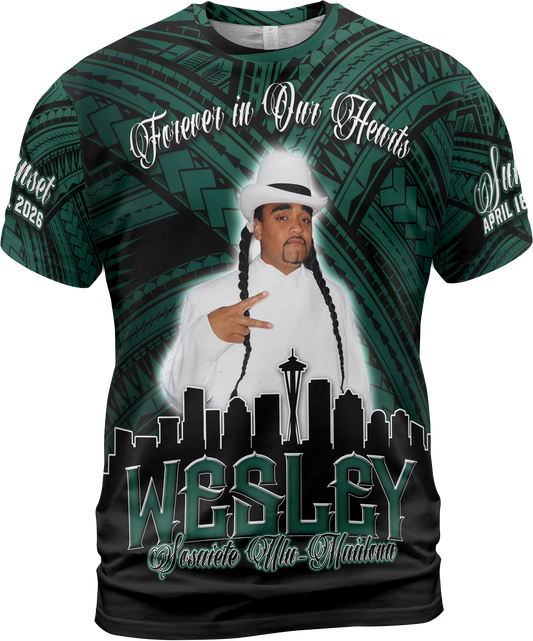 Wesley Memorial Shirts **READ DESCRIPTION FOR ORDER DETAILS**