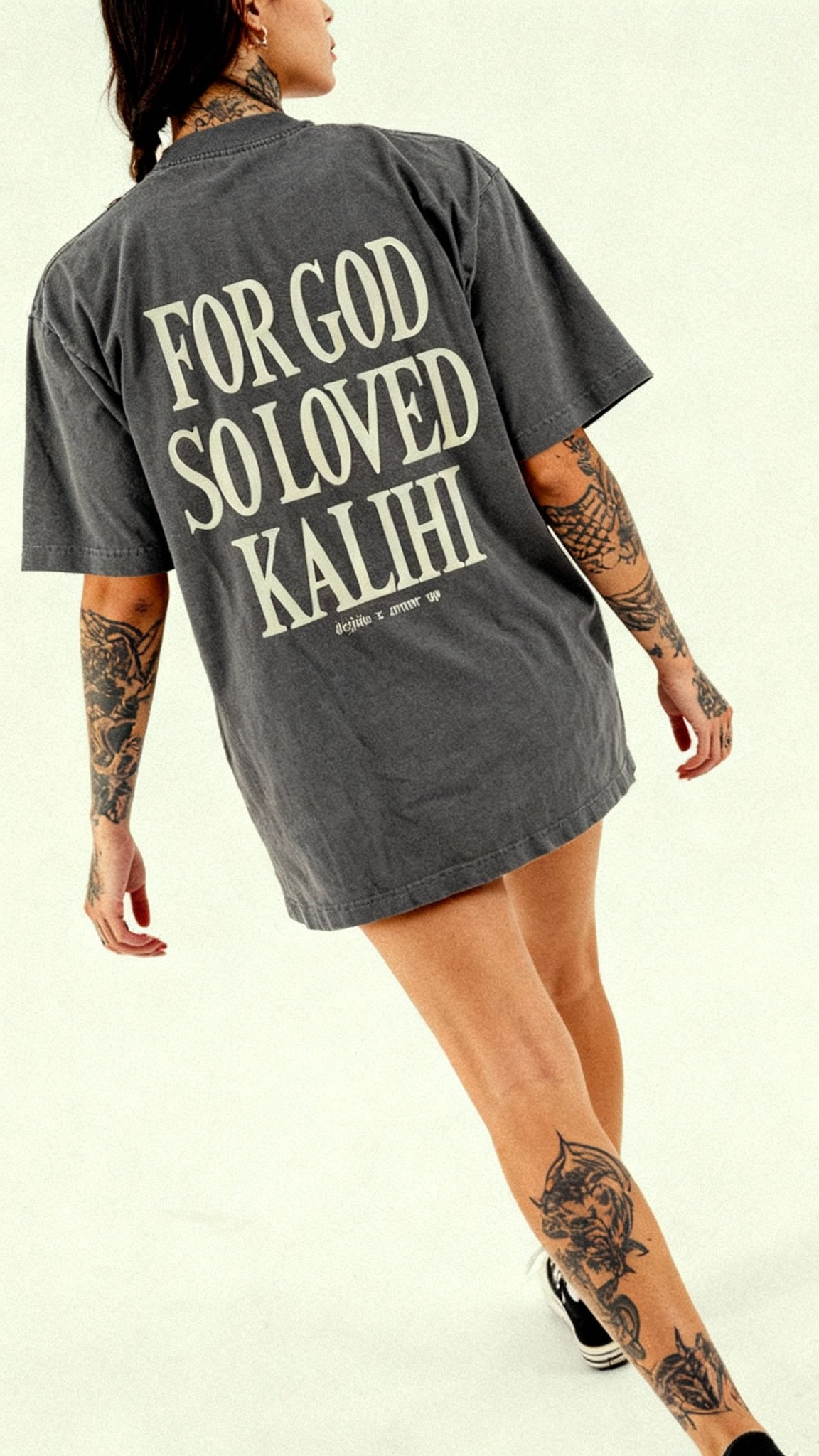 For God So Loved Kalihi T-Shirt [Puff Print]